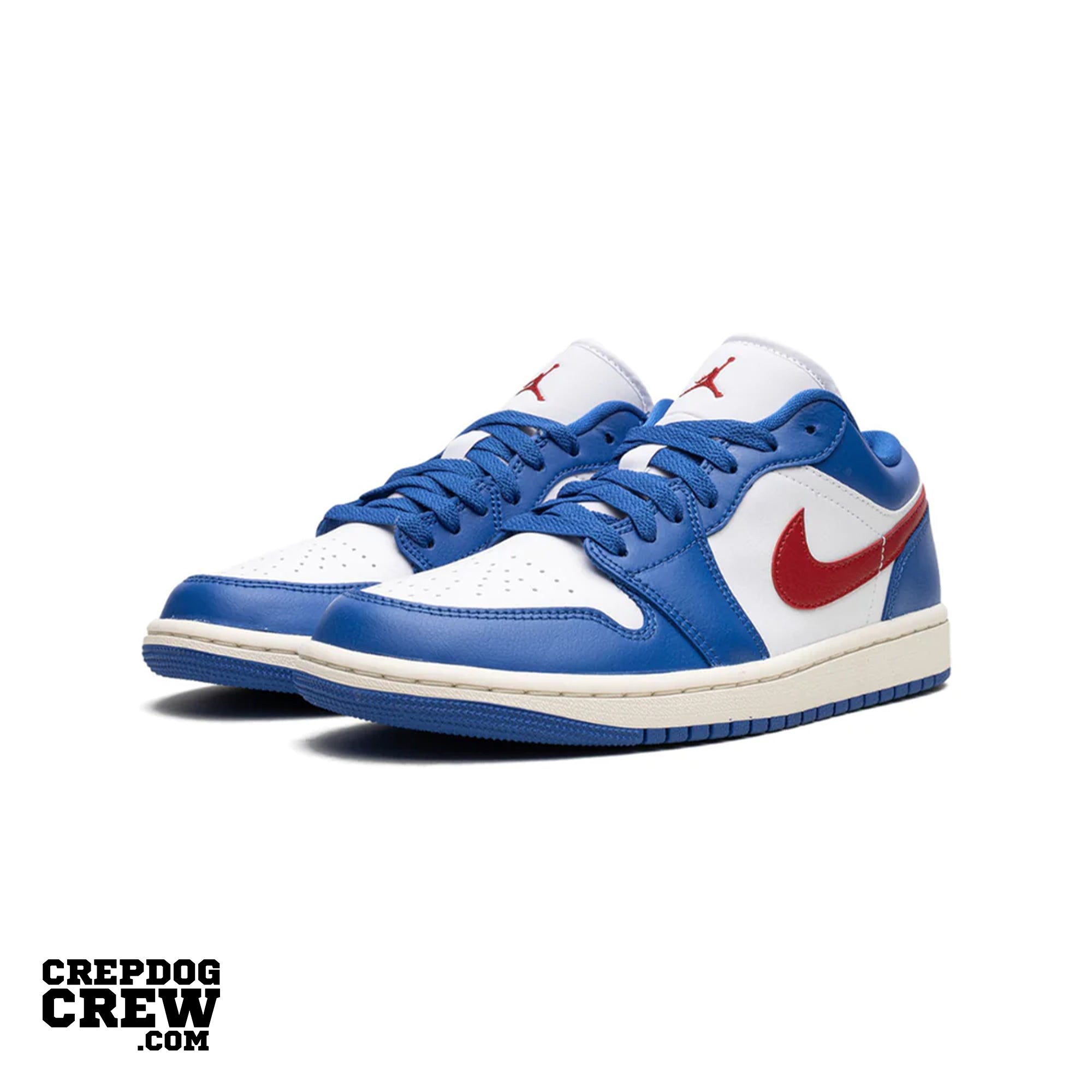 Jordan 1 Low Sport Blue Gym Red (W)